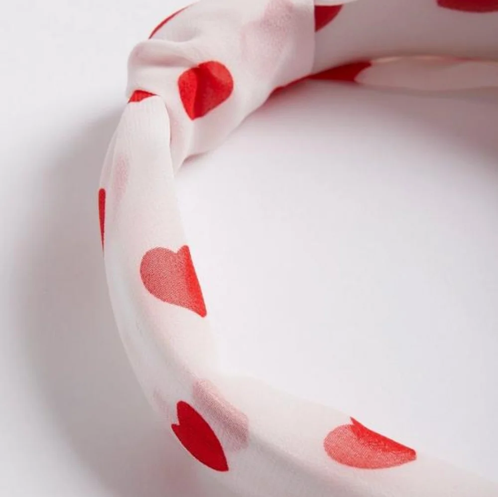 Torrid Heart Print Knot Headband